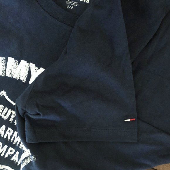 Tommy Jeans Hilfiger 78F3182 002 Tee T shirt NWT - Picture 5 of 7